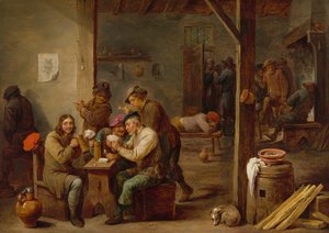 Escena de taberna de David Teniers the Younger