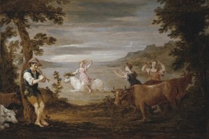 La violación de Europa de David Teniers the Younger