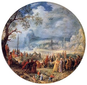 El sermón de Cristo en el lago de Genesaret