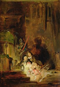 Enterrando la Regalia de Escocia de David Wilkie