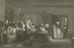 Leyendo el testamento de David Wilkie