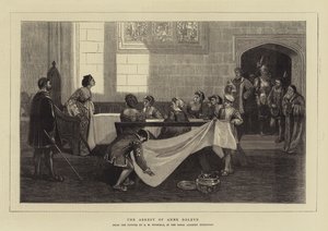 El arresto de Ana Bolena