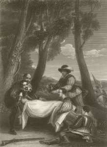 La muerte de Sir Philip Sidney de David Wilkie