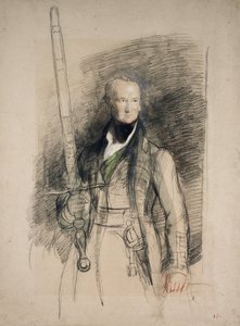 El Conde de Morton llevando la Espada del Estado, 1824