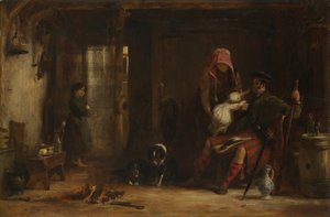 La familia Highland, 1824 de David Wilkie
