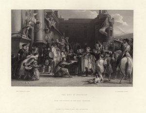El Rey en Holyrood de David Wilkie