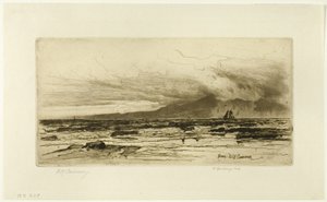 Arran, placa catorce de la serie Clyde de David Young Cameron