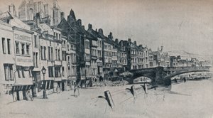 Dinant, 1907 de David Young Cameron