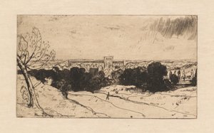 Vista lejana de Winchester y St. Croix de David Young Cameron