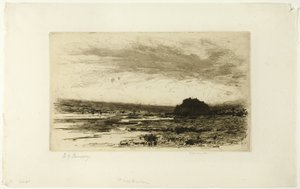 Dumbarton, lámina once de The Clyde Set de David Young Cameron