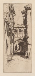 En el Castillo de Stirling o Un Palacio Escocés, 1899 de David Young Cameron