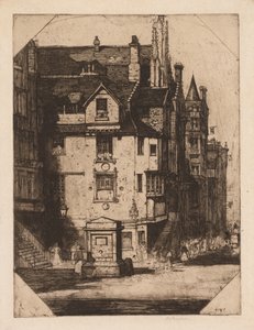 Casa de John Knox, 1905 de David Young Cameron