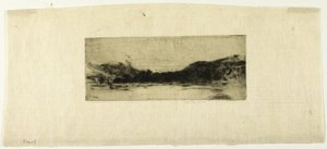 Boceto en el Tay de David Young Cameron