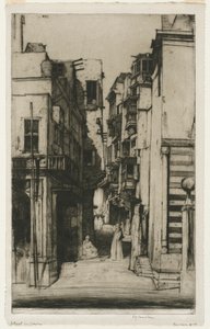 Calle en El Cairo de David Young Cameron