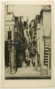 Calle en El Cairo de David Young Cameron