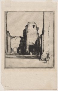 Tepidarium, Baths of Caracella de David Young Cameron