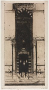 La puerta de la mezquita, El Cairo de David Young Cameron