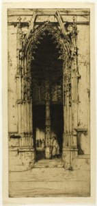 El pórtico norte, Harfleur de David Young Cameron