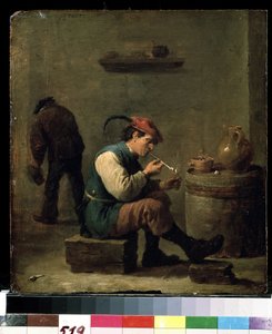 Un fumador, c.1630 de David Teniers the Younger