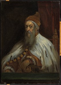Retrato de un Dogo (después de Jacopo Tintoretto (atribuido a)) de David Teniers the Younger