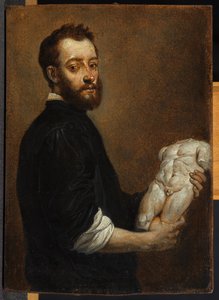 Retrato de un escultor, después de Giovanni Battista Moroni