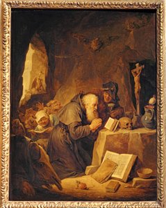 La tentación de San Antonio ... de David the Younger Teniers
