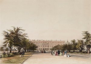 Frente Este y Jardín de la Gran Fuente de David the younger Cox