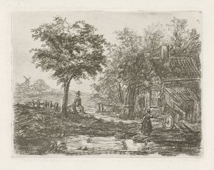 Granja en el agua de David van der Kellen