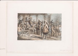 Nobles en un festival del pueblo Túnica de hombre (título sobre el objeto)