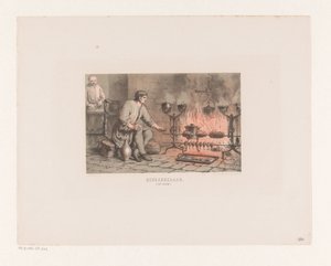 Utensilios de cocina, siglo XIV. batería de cocina. (siglo XIV) (título sobre el objeto)
