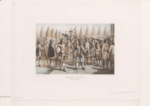 Encuentro entre nobles Túnica de hombre (siglo XVII, segunda mitad) (título sobre el objeto)