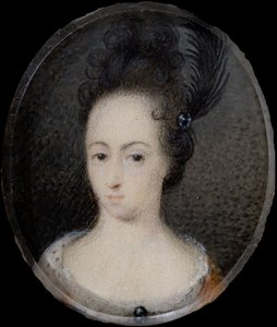 Miniatura de Hedvig Sofia, Princesa de Suecia, c.1700