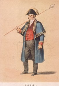 Un bedel, 1855