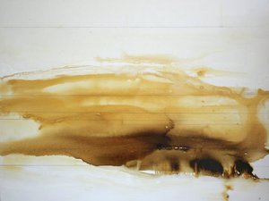 Paisaje abstracto con tonos terrosos de Deb Chaney