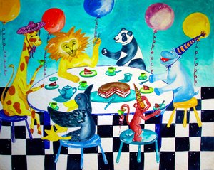 Cumpleaños de animales de Deborah Eve Alastra