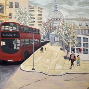 Londontown, 2017 (acrílico sobre lienzo)