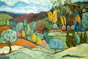 Village Otoño, 2019 de Deborah Eve Alastra