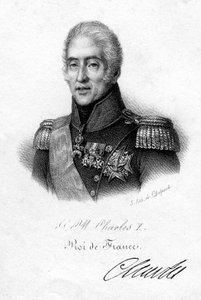 Carlos X, Rey de Francia, siglo XIX