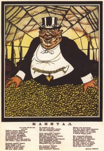El capital, cartel, 1920 de Deni