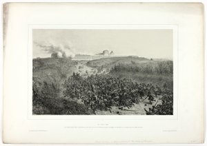 30 de Abril de 1849, de Souvenirs d’Italie: Expedición de Roma de Denis Auguste Marie Raffet