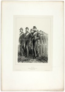 Artilleros, de Souvenirs d’Italie: Expédition de Rome de Denis Auguste Marie Raffet
