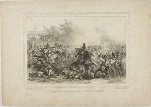 Carga de los Húsares Republicanos de Denis Auguste Marie Raffet