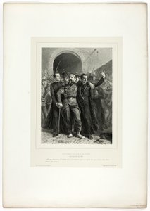 Devoción del clero católico en Roma, 30 de abril de 1849, de Souvenirs d’Italie: Expédition de Rome de Denis Auguste Marie Raffet