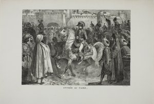 Entrar en El Cairo de Denis Auguste Marie Raffet