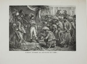 Indulto concedido a los rebeldes de El Cairo de Denis Auguste Marie Raffet