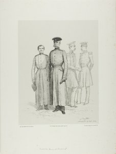 Prisioneros rusos de Bomarsud de Denis Auguste Marie Raffet