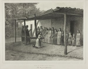Escuela para jóvenes tártaras de Denis Auguste Marie Raffet