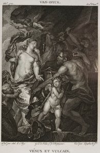 Denis-Sébastien Leroy, Chataigner y Langlois le jeune - Venus y Vulcano, según Antoine van Dyck - 1802-1815 de Denis Sebastien Leroy