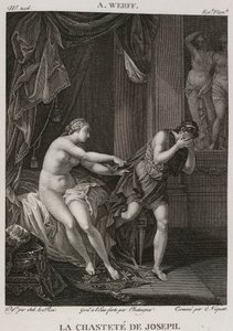 Denis-Sébastien Leroy, Chataigner y Niquet - La castidad de José, según Adriaen van der Werff - 1802-1815 de Denis Sebastien Leroy