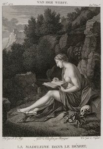 Denis-Sébastien Leroy, Chataigner y Niquet - La Magdalena en el desierto, según Adriaen van der Werff - 1802-1815